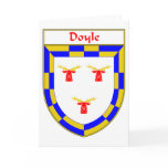 Doyle Coat of Arms/Family Crest Greeting Cards