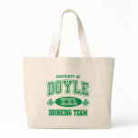 Doyle Irish Drinking Team Canvas Bag