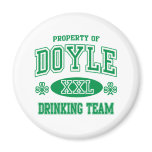 Doyle Irish Drinking Team Refrigerator Magnets