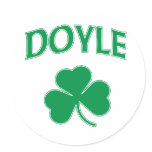 Doyle Irish stickers
