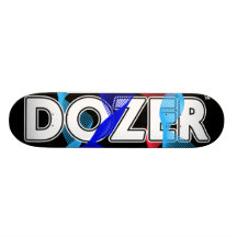 Dozer™ Inverted Wavelength Deck Custom Skate Board