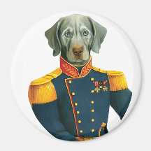 DR026 weimaraner magnet