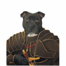 DR065 staffordshire bull terrier photo sculpture