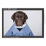 Dr Buzz's GET WELL SOON Greeting Card
