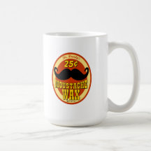 Dr. Dandy's Moustache Wax Mugs