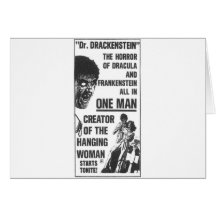 Dr Drackenstein! Greeting Card