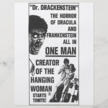 Dr. Drackenstein ! Prospectus En Couleur