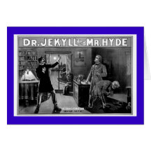 Dr. Jekyll and Mr. Hyde Greeting Cards