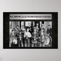 Dr. Niven and his World Famous Orch.36 x 24 Poster