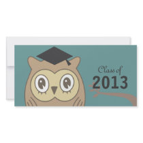 Dr. OWL Graduate Personalized Photo Card