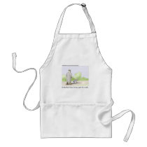 Dr. Roarshach Cartoon Gifts, Tees, & Collectibles Apron