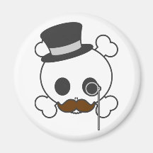 Dr Skully Fridge Magnet