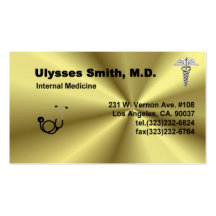 Dr. Smith's Business Card