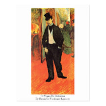 Dr.Tapie De Celeyran By Henri De Toulouse-Lautrec Postcards