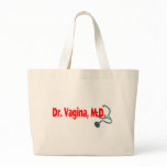 Dr Vagina Canvas Bag