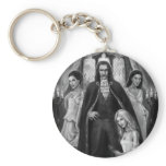 Dracula and his Ladies Key Chain