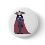 Dracula Pinback Button