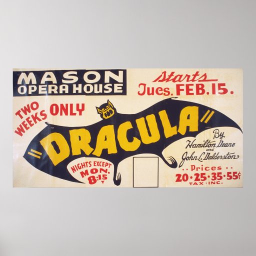 Dracula by Hamilton Deane Posters