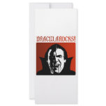 Dracula Rocks! Personalized Rack Card