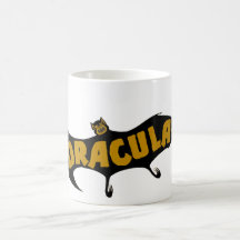 Dracula Vampire Bat Mugs