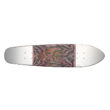 Dracula's body suit skate deck