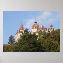Dracula's castle,at Bran Print