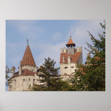 Dracula's castle,in Transylvania Poster