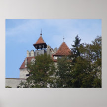 Dracula's castle,lookout post print