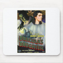 Dracula's Daughter Mouse Pads