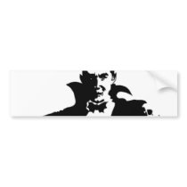 Dracula's Happy Halloween Bumper Stickers