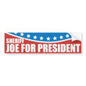 Draft Sheriff Joe Arpaio for President bumper stickers