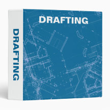 Drafting Blueprints Binder