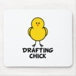 Drafting Chick Mouse Mats