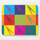 Drafting Pop Art Mouse Mats