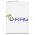 Drag King/Queen Greeting Card