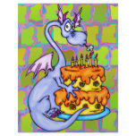 Dragon and Birthday Cake Full Color Flyer