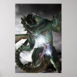 Dragon and the Sorceress Print