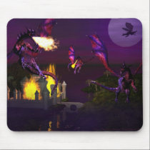Dragon Attack Mousepad mousepads