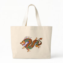 dragon tote bags