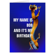 Dragon Birthday Cards