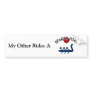 Dragon Boat Fully Customizable Design Bumper Sticker