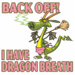 dragon breath funny cartoon female photo cut outs