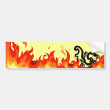 DRAGON BUMPER STICKER