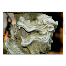Dragon céleste carte de vœux
