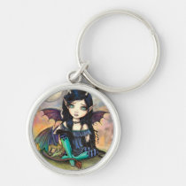 Dragon Child Cuge Big-Eye Fairy and Dragon keychains