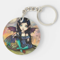 Dragon Child Cuge Big-Eye Fairy and Dragon key chains