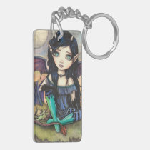 Dragon Child Cuge Big-Eye Fairy and Dragon key chains