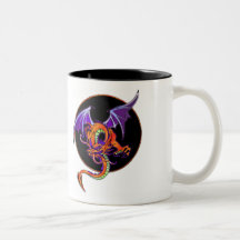 Dragon Circle Coffee Mugs