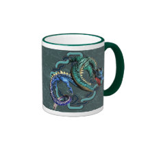 Dragon coloré mug