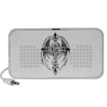 Dragon cross haut-parleurs mp3